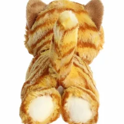 Little Ginger the Stuffed Orange Tabby Cat Mini Flopsie by Aurora