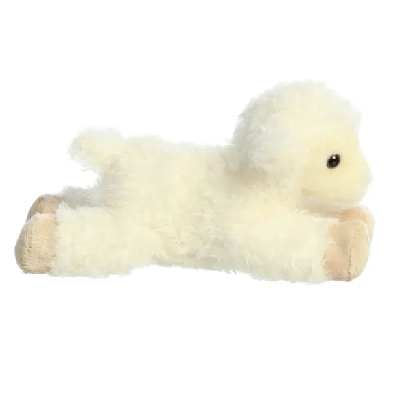 Little Luna the Stuffed Lamb Mini Flopsie by Aurora