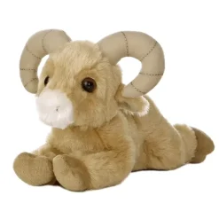Little Rammy the Stuffed Bighorn Sheep Mini Flopsie by Aurora