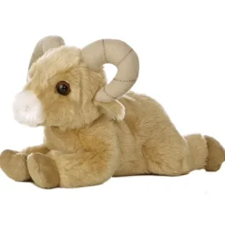 Little Rammy the Stuffed Bighorn Sheep Mini Flopsie by Aurora