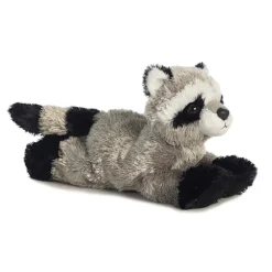 Little Rascal the Stuffed Raccoon Mini Flopsie by Aurora