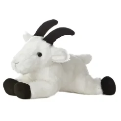 Little Rocky the Stuffed Mountain Goat Mini Flopsie by Aurora