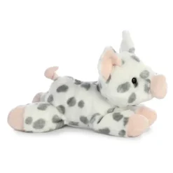 Little Snort the Stuffed Spotted Piglet Mini Flopsie by Aurora