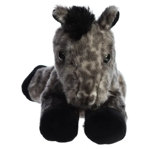 Little Storm the Stuffed Dapple Gray Horse Mini Flopsie by Aurora