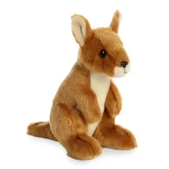 Little Sydney the Stuffed Kangaroo Mini Flopsie by Aurora