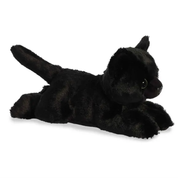 Little Twilight the Stuffed Black Cat Mini Flopsie by Aurora