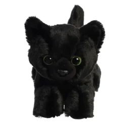 Little Twilight the Stuffed Black Cat Mini Flopsie by Aurora