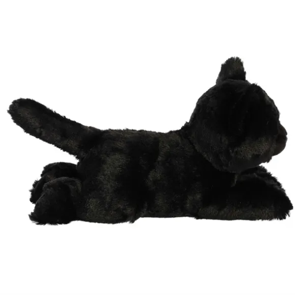 Little Twilight the Stuffed Black Cat Mini Flopsie by Aurora