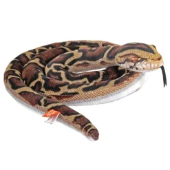 Living Earth Realistic 60 Inch Stuffed Burmese Python Snake by Wild Republic