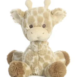 Loppy the Baby Safe Plush Giraffe Rattle by Ebba