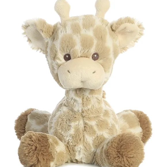 Loppy the Baby Safe Plush Giraffe Rattle by Ebba