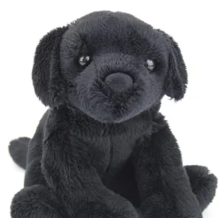 Lucy the 6 Inch Plush Black Lab Mini Pup by Douglas