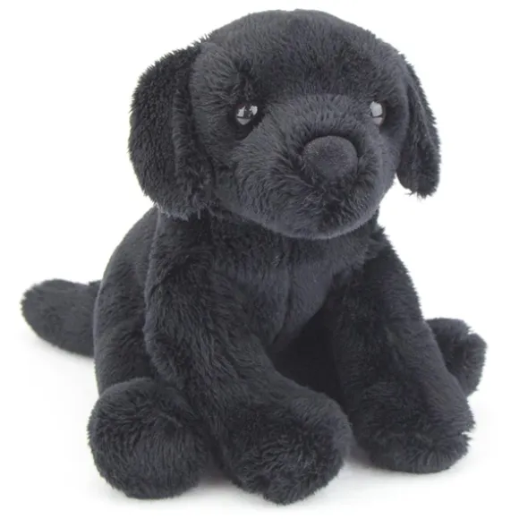 Lucy the 6 Inch Plush Black Lab Mini Pup by Douglas
