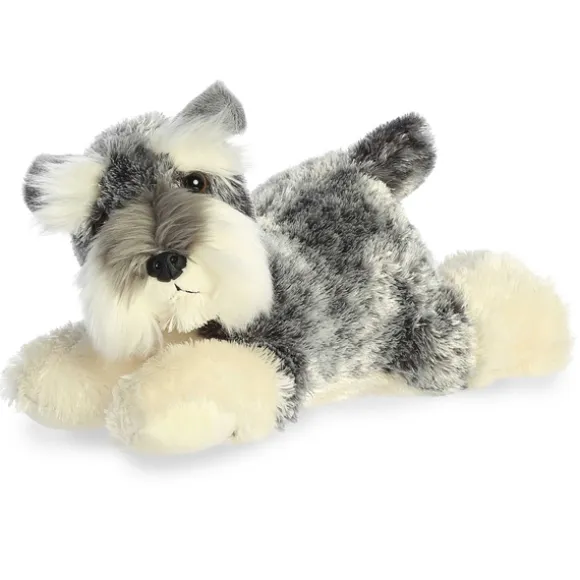 Ludwig the Stuffed Schnauzer Dog by Aurora