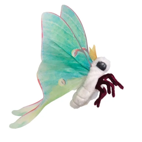 Luna Moth Finger Puppet by Folkmanis Puppets