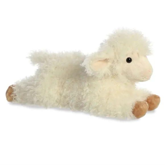 Luna the Stuffed Lamb Flopsie by Aurora