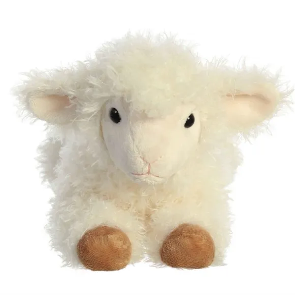 Luna the Stuffed Lamb Flopsie by Aurora