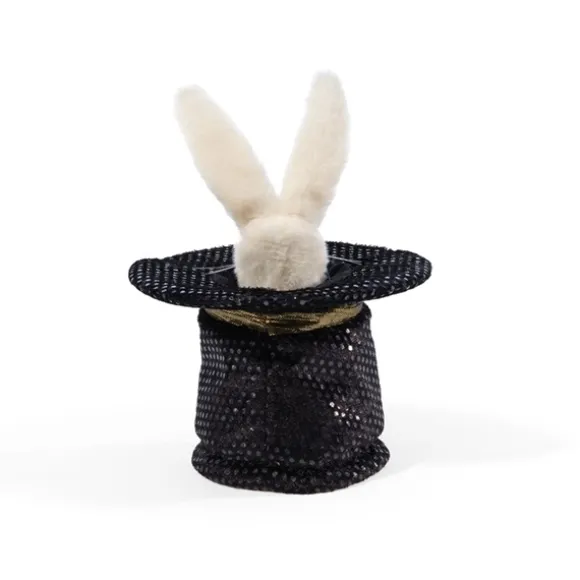 Magic Hat with Rabbit Finger Puppet by Folkmanis Puppets