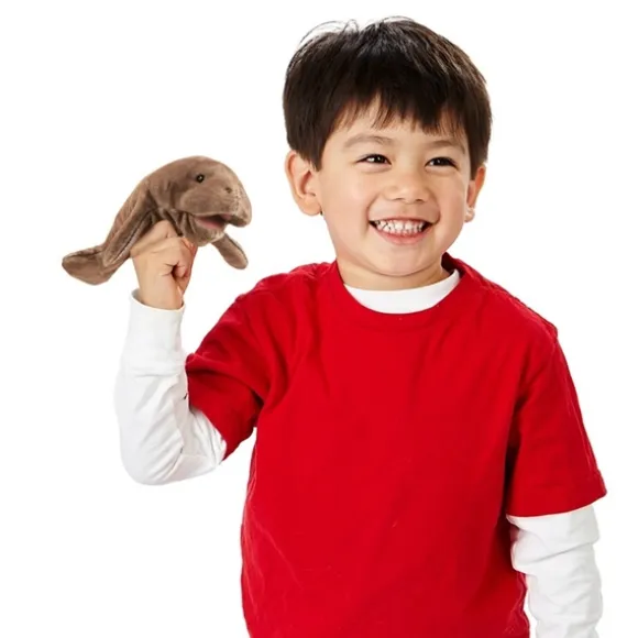 Manatee Finger Puppet by Folkmanis Puppets