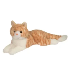 Mango the 15 Inch Stuffed Orange Tabby Cat by Douglas