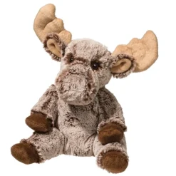 Marshall the Small Softly Stuffed Moose Pudgie by Douglas