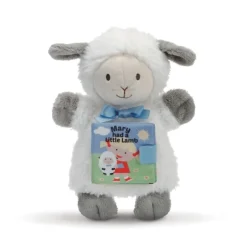Mary Had a Little Lamb Plush Puppet Book by Demdaco