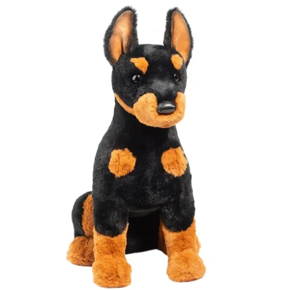 Maverick the DLux Stuffed Doberman Dog by Douglas