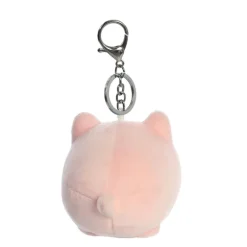 Meowchi Strawberry Stuffed Cat Clip On Bag Charm by Aurora