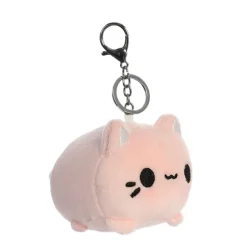 Meowchi Strawberry Stuffed Cat Clip On Bag Charm by Aurora