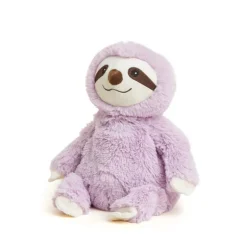 Microwavable Weighted and Scented Purple Sloth Stuffed Animal by Warmies