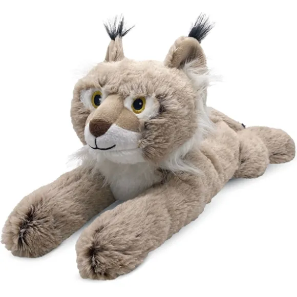 Microwavable Weighted and Scented Bobcat Stuffed Animal by Warmies