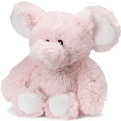 Microwavable Weighted and Scented Pink Elephant Stuffed Animal by Warmies