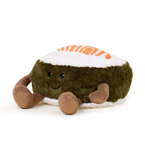 Microwavable Weighted and Scented Salmon Sushi Stuffed Animal by Warmies
