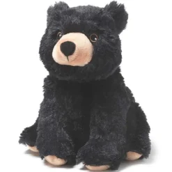 Microwavable Weighted and Scented Black Bear Stuffed Animal by Warmies