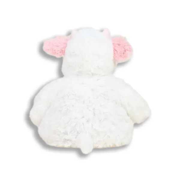 Microwavable Weighted and Scented Strawberry Cow Stuffed Animal by Warmies