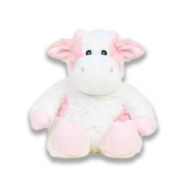 Microwavable Weighted and Scented Strawberry Cow Stuffed Animal by Warmies