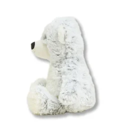 Microwavable Weighted and Scented Gray Marshmallow Bear Stuffed Animal by Warmies