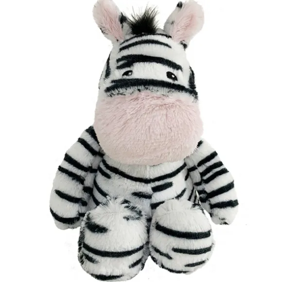 Microwavable Weighted and Scented Zebra Stuffed Animal by Warmies