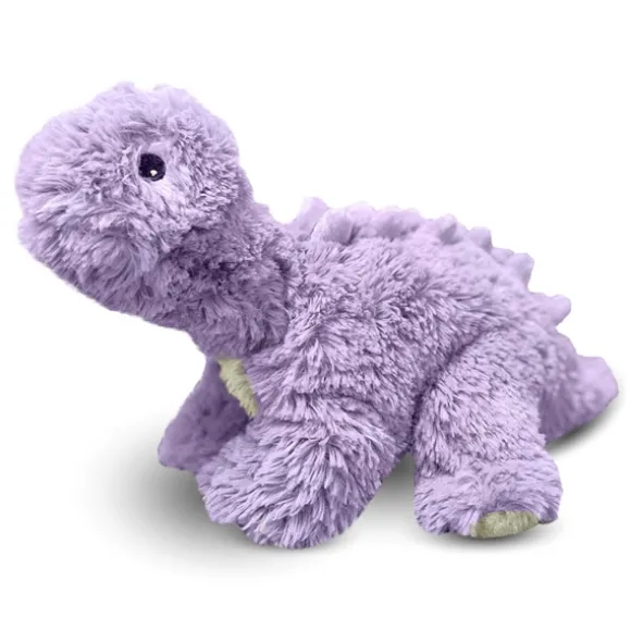 Microwavable Weighted and Scented Purple Long Neck Dinosaur Stuffed Animal by Warmies