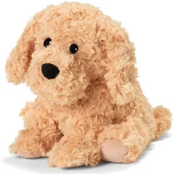 Microwavable Weighted and Scented Golden Dog Stuffed Animal by Warmies