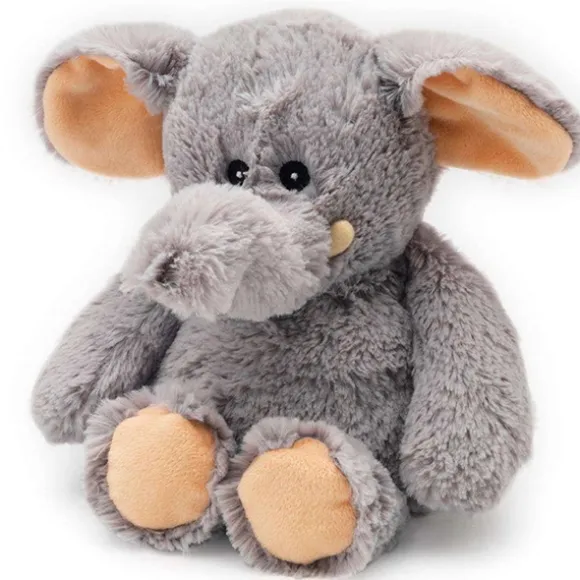 Microwavable Weighted and Scented Elephant Stuffed Animal by Warmies