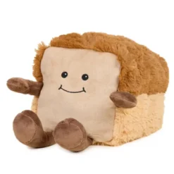 Microwavable Weighted and Scented Bread Loaf Stuffed Animal by Warmies