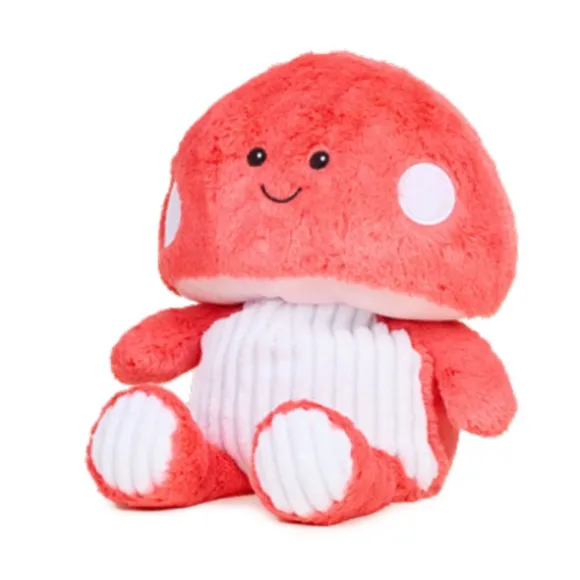 Microwavable Weighted and Scented Red Toadstool Stuffed Animal by Warmies