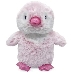 Microwavable Weighted and Scented Pink Penguin Stuffed Animal by Warmies