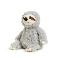 Microwavable Weighted and Scented Gray Sloth Stuffed Animal by Warmies