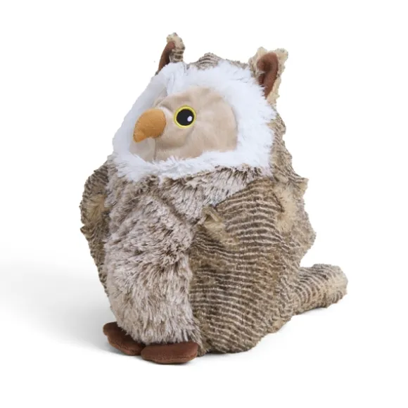 Microwavable Weighted and Scented Brown Owl Stuffed Animal by Warmies