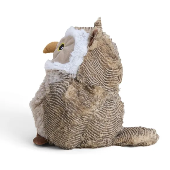 Microwavable Weighted and Scented Brown Owl Stuffed Animal by Warmies