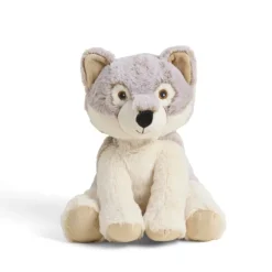 Microwavable Weighted and Scented Wolf Stuffed Animal by Warmies