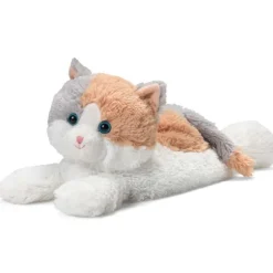 Microwavable Weighted and Scented Calico Cat Stuffed Animal by Warmies