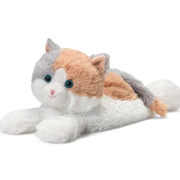 Microwavable Weighted and Scented Calico Cat Stuffed Animal by Warmies